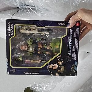 Buzz LIGHTYEAR Alpha Class Figure DARBY STEEL Pixar Movie NIB Disney Parks